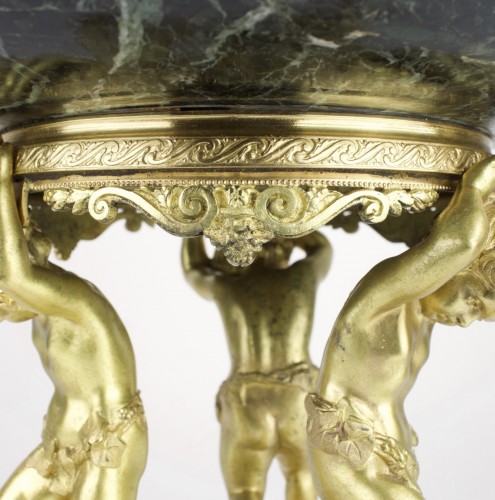 Gilt Bronze and Marble Putti Centerpiece, Napoleon III - Napoléon III