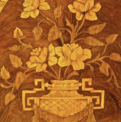 Pair of Louis XVI Marquetry Encoignures after Daniel Deloose - Furniture Style Louis XVI