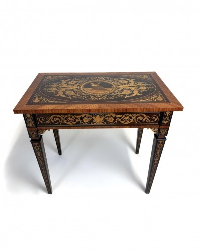 19th century - Games and work table, ca. 1870