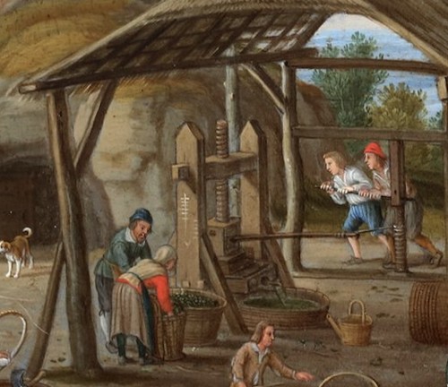 The wine cultivation - Isaak van Oosten (1613-1661) - 