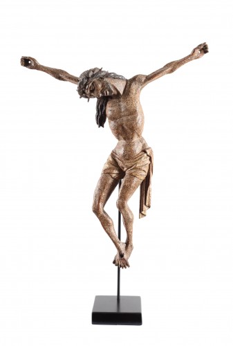 Figure de Christ - École allemande du XVe siècle - Sculpture Style 