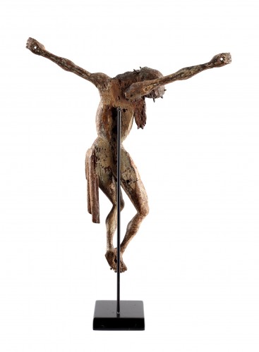 Sculpture Sculpture en Bois - Figure de Christ - École allemande du XVe siècle