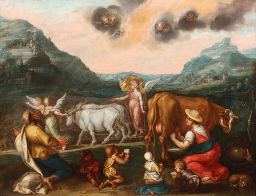 St. Isidore, l'histoire du paysan fidèle - Simon de Vos (1603 - 1676)