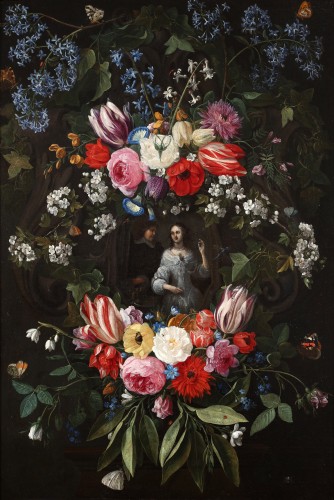 Guirlande de fleurs - Jan van Kessel II & Hieronymus Janssens