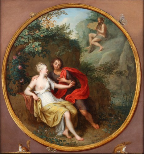 Vénus et Adonis - Balthasar Beschey (1708-1776)