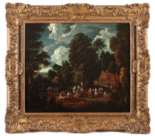 The village feast - Pieter van Bredael (1629-1719)