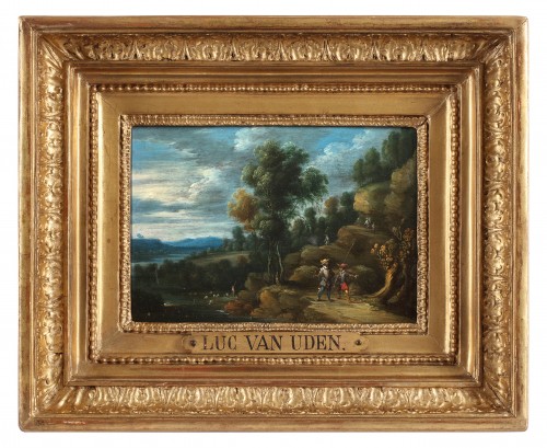 Lucas van Uden (Antwerp 1595-1672). Two animated landscapes