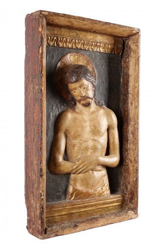 Italian school 15th century, portrait of christ - 
