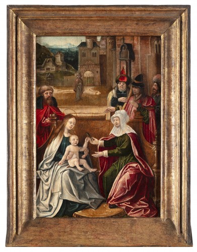 L'Adoration des Mages - École flamande, XVIe siècle - Tableaux et dessins Style 