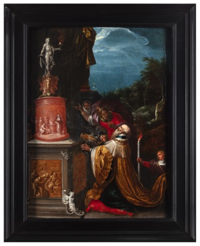 Salomon&#039;s Idolatry - Frans Francken II (1581 – 1642) - Paintings & Drawings Style 