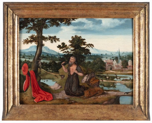 Saint Jérôme dans le désert - Disciple de Joachim Patinir