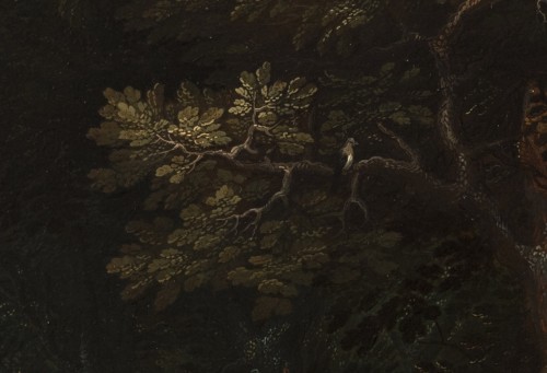 A forest landscape with Judah &amp; Tamar - Abraham Govaerts (1589 - 1626) - 