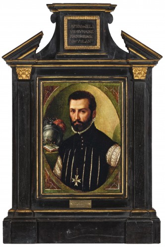 Giulio Campi (C. 1507 - 1573)) - Portrait d'un homme, peut-être Brocardo Pesico