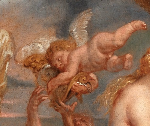 XVIIe siècle - Erasmus Quellinus et son atelier - Thétis reçoit l'armure d'Achille