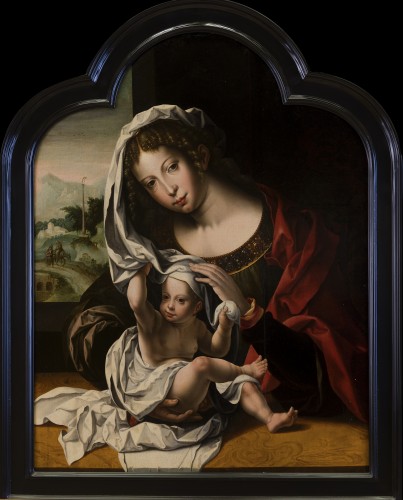 La Vierge à l'Enfant - Pauwel Coecke van Aelst (1530 - 1568)