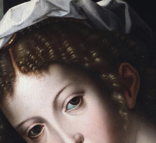 XVIe siècle et avant - La Vierge à l'Enfant - Pauwel Coecke van Aelst (1530 - 1568)