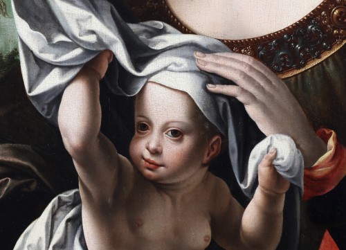 La Vierge à l'Enfant - Pauwel Coecke van Aelst (1530 - 1568) - 