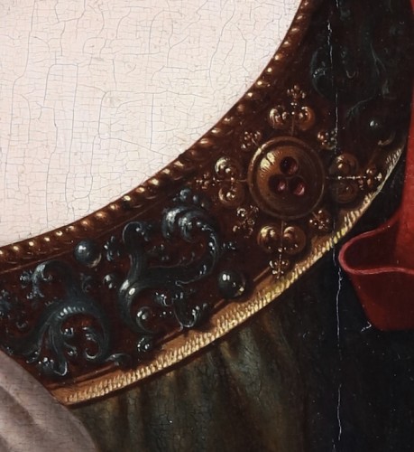 Antiquités - La Vierge à l'Enfant - Pauwel Coecke van Aelst (1530 - 1568)