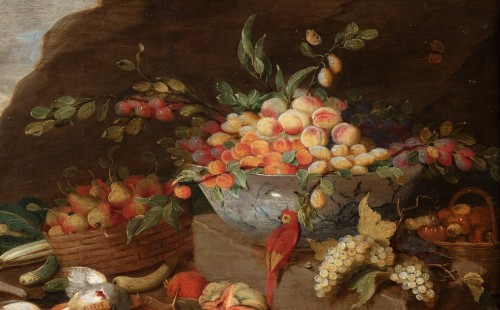 Pseudo van Kessel - Deux natures mortes - 