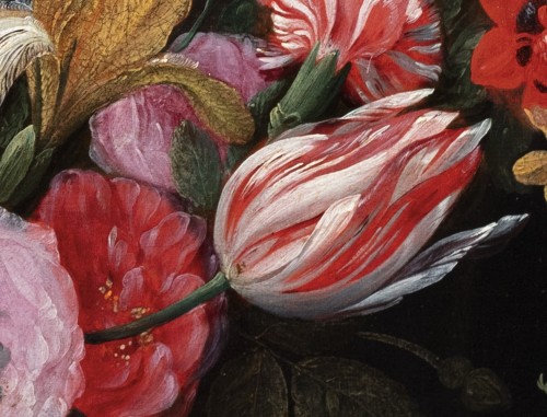 17th century - Jan van Kessel I and Jan van Balen - A garland of flowers