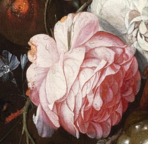 A still life of fruits and flowers - Cornelis de Heem (1631-1695) - 