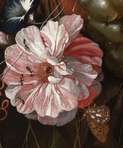 A still life of fruits and flowers - Cornelis de Heem (1631-1695) - 