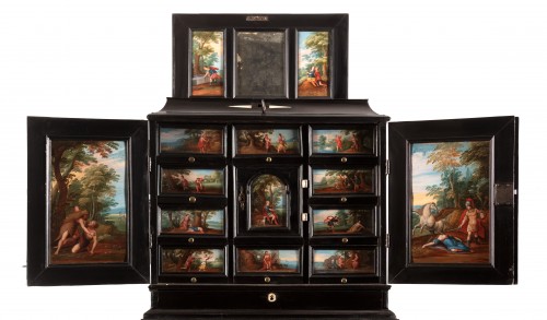 17th century - Cabinet with scenes from Metamorphoses - Antwerp School, 17th century