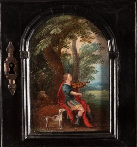 Cabinet with scenes from Metamorphoses - Antwerp School, 17th century - 