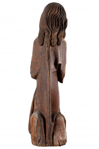 A kneeling Christ- South German School, Swabian C. 1490 - 1500 - 