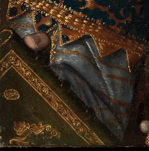 Christine de Lorraine, grande-duchesse de Toscane - École française - Tableaux et dessins Style 