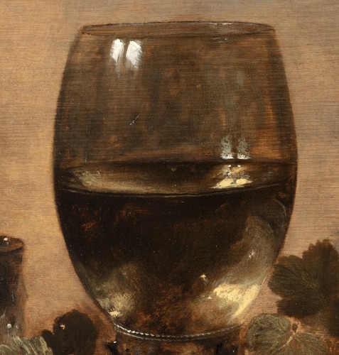  - Pieter Claesz (vers 1596-1661) - Nature morte au roemer et au hareng fumé