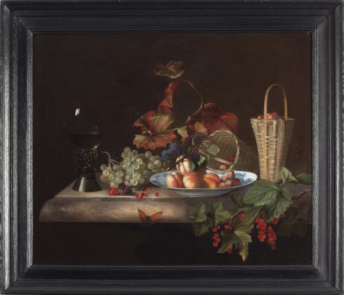 Nature morte à la corbeille de fruits - Barend van der Meer (1659-1703)