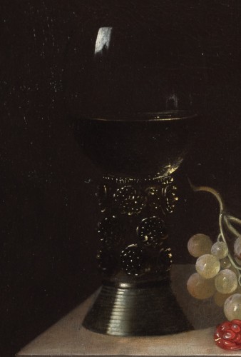 Tableaux et dessins Tableaux XVIIe siècle - Nature morte à la corbeille de fruits - Barend van der Meer (1659-1703)