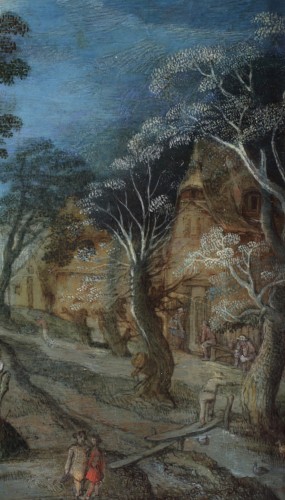 Scene de village -Christoffel van Den Berghe (1590-1642) - Jan Muller