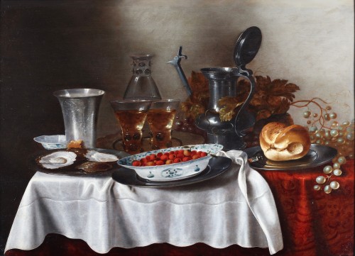 Adriaen Jansz Kraen (1619-1679) Attribué à - Nature morte