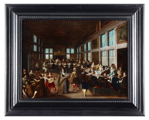 La fête de mariage de Louis de Caullery (vers 1580–1621) - Tableaux et dessins Style 