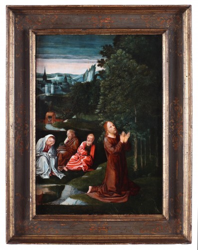 Christ au jardin des Oliviers, disciple d'Isenbrandt