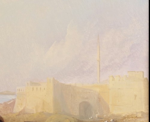An animated view of Constantinople- Jacob Jacobs (1812-1879) - 