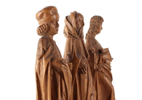 Trois évangélistes - atelier d'Erasmus Grasser (vers 1490/1510 Munich) - Sculpture Style 