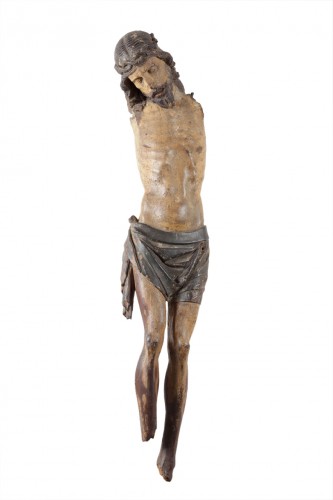 Une figure du Christ - Sculpture Style 