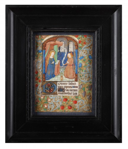 French breviary depicting the annunciation