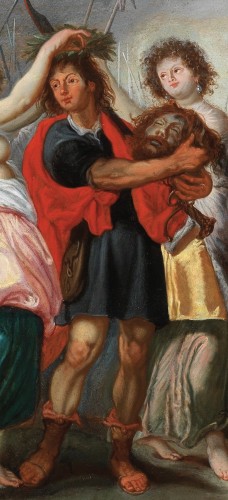 The Triumph of David - attributed to Simon de Vos (1603 - 1676)  - 