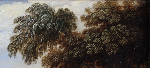  - Paysage avec ruines et paysage de village - Marten Ryckaert (1587-1631)