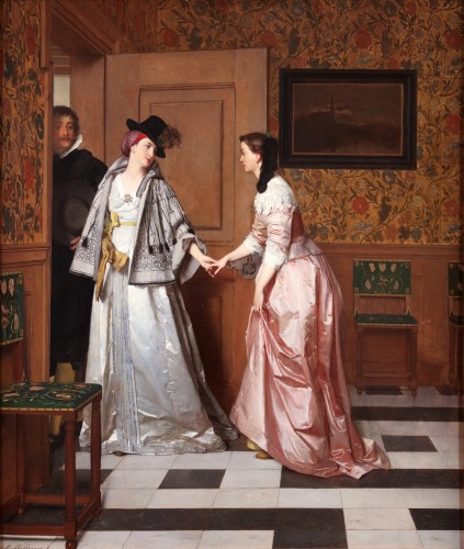 Le départ - Florent Willems (1823-1905)