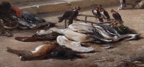 19th century - The return from the hunt - Jozef Moerenhout (1801 - 1875)