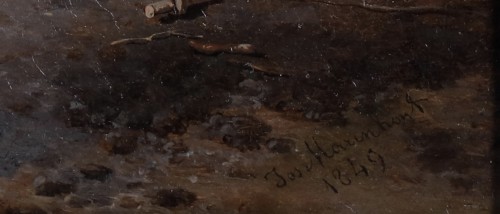 Antiquités - The return from the hunt - Jozef Moerenhout (1801 - 1875)