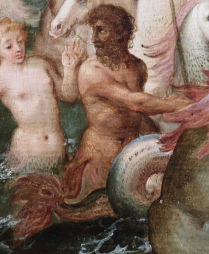 Antiquités - The arrival of Neptune - Adriaen van Stalbemt  (1580-1662) 
