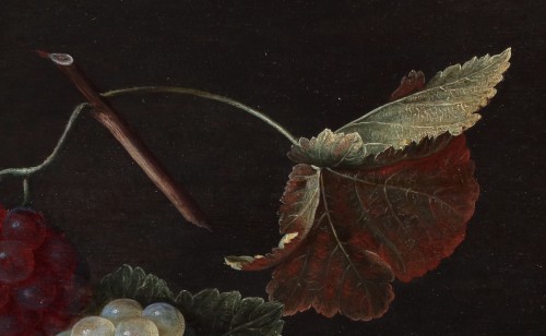 Antiquités - Nature morte à la corbeille de fruits - Suiveur de Jacob van Hulsdonck