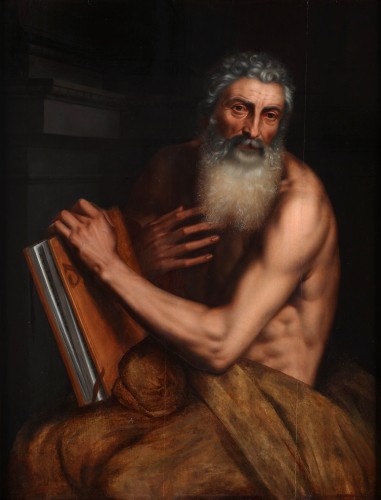 Saint Jerome - Vincent Sellaer and Studio (1500- before 1589) - Paintings & Drawings Style 