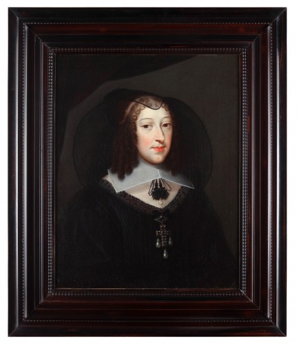 Portrait of  Anna of Austria - Franco-Flemish school, 17th century - 